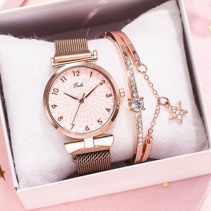 Luxury Women Bracelet Quartz Watches For Women Magnetic Watch Ladies Sports Dress Pink Dial Wrist Watch Clock Relogio Feminino 6 Luxury Women Bracelet Quartz Watches For Women Magnetic Watch Ladies Sports Dress Pink Dial Wrist Watch Clock Relogio Feminino 6